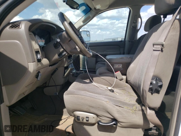 2004 Dodge Ram 2500 SLT with VIN 3D7KU28CX4G284039, listed as a Copart auction lot 70997544 with 0 mi miles and Salvage Title. Bid and sale history available at carsss.com. Image 7.
