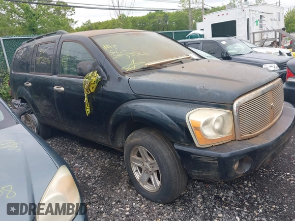 2005 Dodge Durango SLT z VIN 1D4HB48N25F554992, wystawiony jako IAAI lot #42328733 z przebiegiem Nie podano mil oraz . Historia ofert i sprzedaży dostępna na DreamBid. Obrazek 1.
