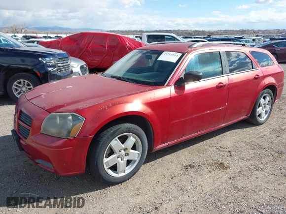 2005 Dodge Magnum SXT z VIN 2D4GZ48V45H577714, wystawiony jako IAAI lot #41713514 z przebiegiem 169 249 mil mil oraz . Historia ofert i sprzedaży dostępna na DreamBid. Obrazek 2.
