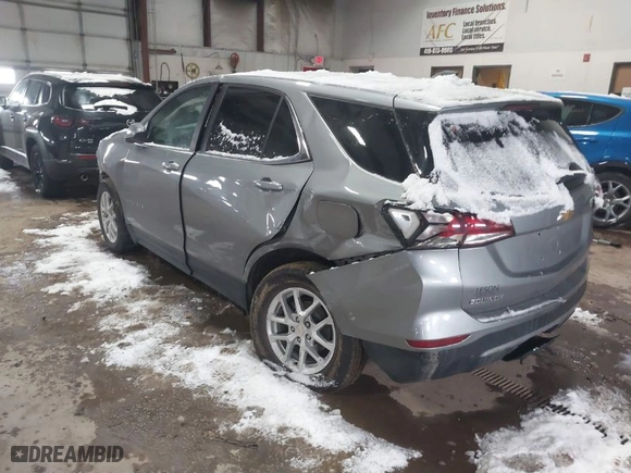 2023 Chevrolet Equinox LT with VIN 3GNAXKEG4PL236611, listed as a IAAI auction lot 41578894 with 48,765 mi miles. Bid and sale history available at carsss.com. Image 3.