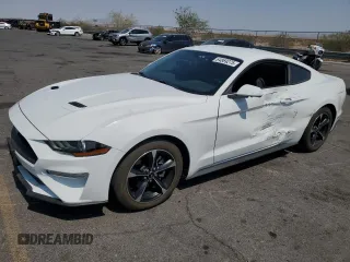 2019 Ford Mustang EcoBoost с VIN 1FA6P8TH8K5135213, выставлен на аукционе Copart как лот 64869275 с пробегом 84 700 миль миль и Списание • Salvage title. История ставок и продаж доступна на DreamBid. Изображение 1.