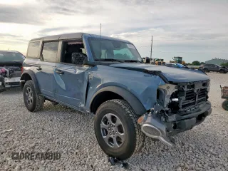 2024 Ford Bronco Big Bend with VIN 1FMDE7BH7RLB38639, listed as a Copart auction lot 57882975 with 1,519 mi miles and Salvage title. Bid and sale history available at DreamBid. Image 4.