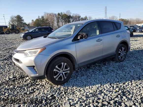 2018 Toyota RAV4 LE with VIN JTMBFREV4JD251520, listed as a Copart auction lot 48574485 with 133,079 mi miles and Salvage Title. Bid and sale history available at carsss.com. Image 1.