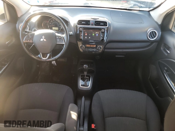 2019 Mitsubishi Mirage SE z VIN ML32F4FJ6KHF05758, wystawiony jako Copart lot #80704674 z przebiegiem 116 434 mil mil oraz Szkoda całkowita • Salvage title. Historia ofert i sprzedaży dostępna na DreamBid. Obrazek 8.