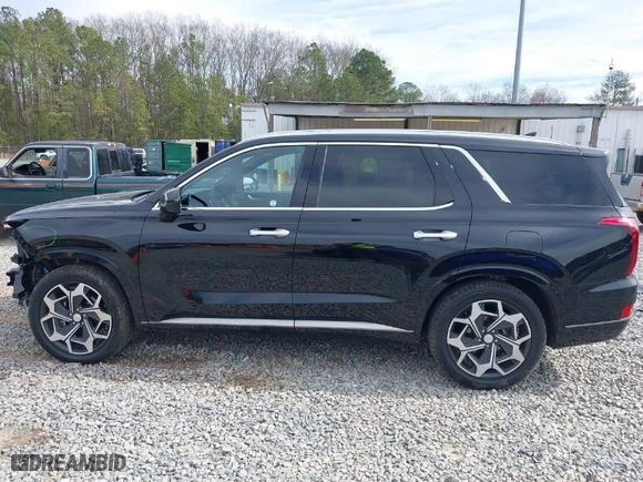 2022 Hyundai Palisade Calligraphy with VIN KM8R74HE5NU381463, listed as a IAAI auction lot 41617767 with 60,086 mi miles. Bid and sale history available at carsss.com. Image 15.