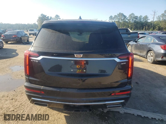 2020 Cadillac XT6 FWD Premium Luxury with VIN 1GYKPERS3LZ231538, listed as a Copart auction lot 78955454 with 44,965 mi miles and Salvage Title. Bid and sale history available at carsss.com. Image 6.