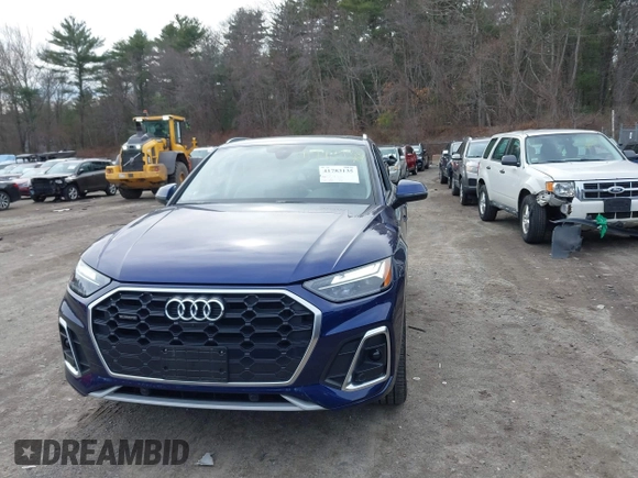 2022 Audi Q5 S line Premium Plus with VIN WA1EAAFY3N2099747, listed as a IAAI auction lot 41783135 with 29,787 mi miles. Bid and sale history available at carsss.com. Image 13.