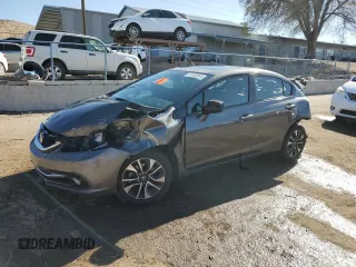 2013 Honda Civic EX-L with VIN 2HGFB2F97DH532225, listed as a Copart auction lot 81403964 with Not Provided miles and Non Repairable. Bid and sale history available at DreamBid. Image 1.