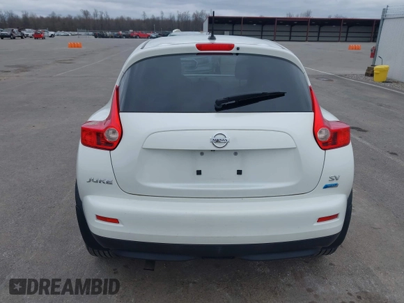 2013 Nissan Juke S with VIN JN8AF5MR6DT226044, listed as a IAAI auction lot 41904714 with 154,445 mi miles. Bid and sale history available at carsss.com. Image 16.