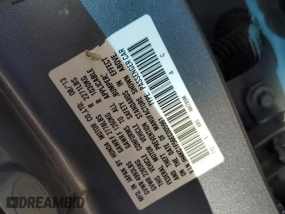 2014 Acura RLX Technology z VIN JH4KC1F56EC005961, wystawiony jako Copart lot #56993795 z przebiegiem 139 878 mil mil oraz Szkoda całkowita • Salvage title. Historia ofert i sprzedaży dostępna na DreamBid. Obrazek 12.