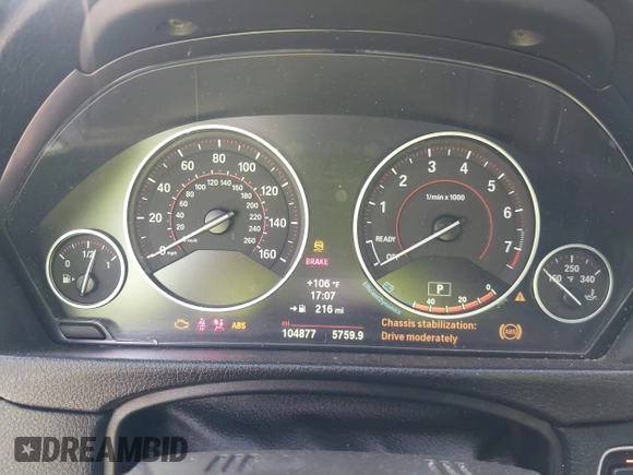 2014 BMW 4 Series 435i with VIN WBA3T3C59EP737612, listed as a IAAI auction lot 42260394 with 104,877 mi miles and . Bid and sale history available at DreamBid. Image 7.