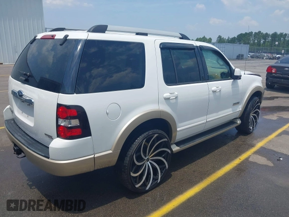 2007 Ford Explorer Eddie Bauer with VIN 1FMEU64E87UA59895, listed as a IAAI auction lot 42586149 with 106,160 mi miles and . Bid and sale history available at DreamBid. Image 4.