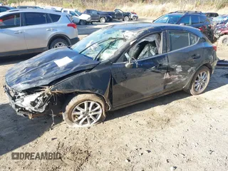 2015 Mazda 3 i Grand Touring z VIN JM1BM1M70F1234359, wystawiony jako IAAI lot #40858311 z przebiegiem 125 707 mil mil oraz . Historia ofert i sprzedaży dostępna na DreamBid. Obrazek 2.