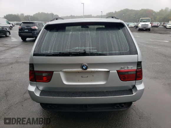 2000 BMW X5 with VIN WBAFB3341YLH03301, listed as a Copart auction lot 73379094 with 150,051 mi miles and Salvage Title. Bid and sale history available at carsss.com. Image 6.
