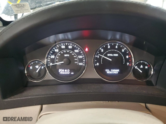 2009 Jeep Grand Cherokee Limited with VIN 1J8HR58P79C537332, listed as a Copart auction lot 45552135 with 196,602 mi miles and Salvage Title. Bid and sale history available at carsss.com. Image 9.