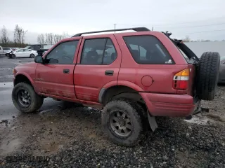 1998 Isuzu Rodeo S with VIN 4S2CM58W5W4350575, listed as a Copart auction lot 84537714 with 215,573 mi miles and Salvage Title. Bid and sale history available at carsss.com. Image 2.