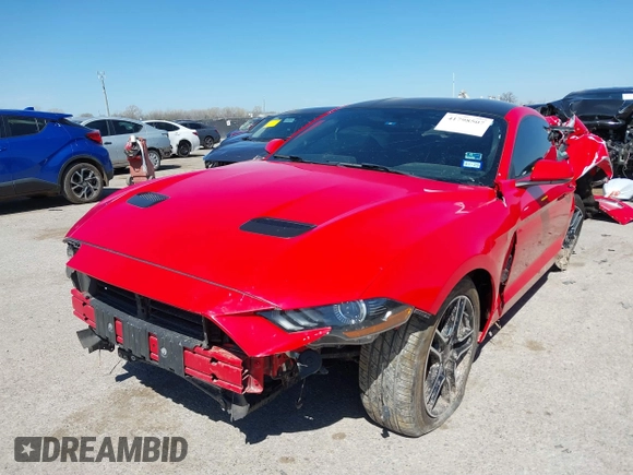 2020 Ford Mustang EcoBoost with VIN 1FA6P8TH6L5148110, listed as a IAAI auction lot 41798507 with 69,698 mi miles. Bid and sale history available at carsss.com. Image 17.
