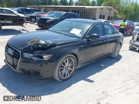 2013 Audi A6 3.0T Premium Plus with VIN WAUGGAFC5DN008487, listed as a IAAI auction lot 42043992 with 168,849 mi miles. Bid and sale history available at carsss.com. Image 17.
