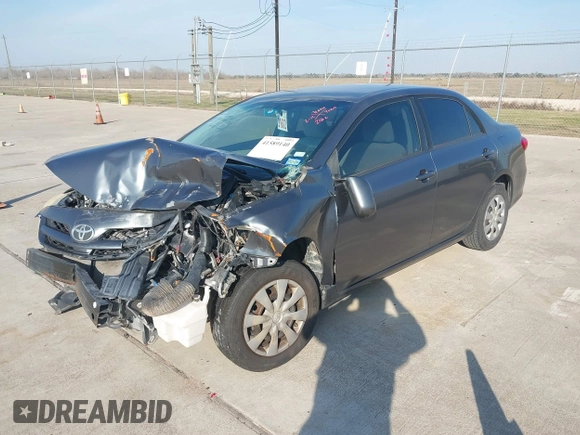 2011 Toyota Corolla L with VIN JTDBU4EE2BJ102986, listed as a IAAI auction lot 41589140 with 1 mi miles. Bid and sale history available at carsss.com. Image 16.