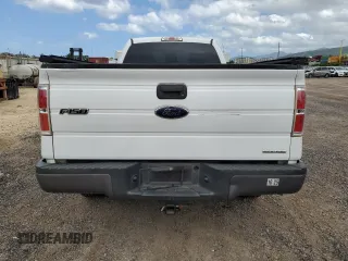 2014 Ford F-150 XL with VIN 1FTMF1CM8EKF55066, listed as a Copart auction lot 55259635 with 117,225 mi miles and Clean title. Bid and sale history available at DreamBid. Image 6.