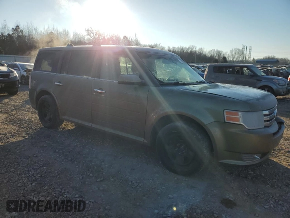 2012 Ford Flex SEL with VIN 2FMGK5CCXCBD07895, listed as a Copart auction lot 41585715 with 267,270 mi miles and Salvage Title. Bid and sale history available at carsss.com. Image 4.