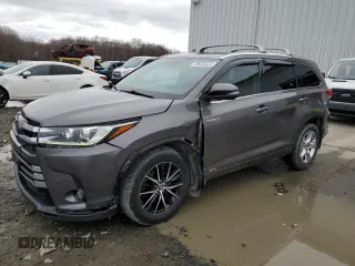2017 Toyota Highlander Hybrid Limited with VIN 5TDDGRFH2HS031001, listed as a Copart auction lot 49630425 with 72,726 mi miles and Clean title. Bid and sale history available at DreamBid. Image 1.