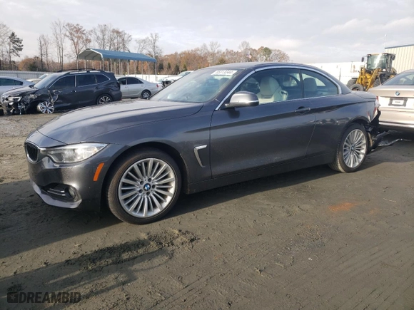 2016 BMW 4 Series 428i xDrive with VIN WBA3T1C58GP821704, listed as a Copart auction lot 85313344 with 62,868 mi miles and Salvage Title. Bid and sale history available at carsss.com. Image 1.