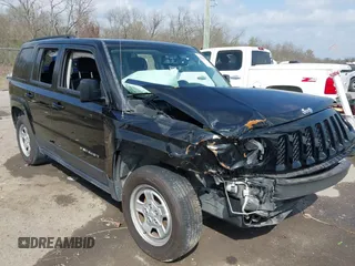 2016 Jeep Patriot Sport with VIN 1C4NJPBA2GD553995, listed as a IAAI auction lot 41753585 with 57,317 mi miles and . Bid and sale history available at DreamBid. Image 1.