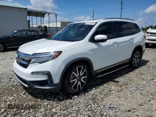 2021 Honda Pilot Touring 8-Passenger with VIN 5FNYF5H90MB001836, listed as a Copart auction lot 61471875 with 83,813 mi miles and Salvage title. Bid and sale history available at DreamBid. Image 1.