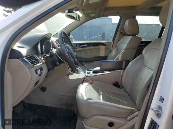 2015 Mercedes-Benz M 350 with VIN 4JGDA5JB9FA608061, listed as a Copart auction lot 55163285 with 177,790 mi miles and Salvage title. Bid and sale history available at DreamBid. Image 7.
