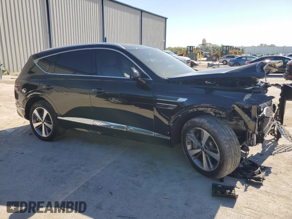 2024 Genesis GV80 z VIN KMUHBDSB0RU183745, wystawiony jako Copart lot #48867175 z przebiegiem 5 610 mil mil oraz Nie do naprawy • Non repairable. Historia ofert i sprzedaży dostępna na DreamBid. Obrazek 4.