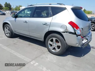 2004 Nissan Murano SL z VIN JN8AZ08TX4W203087, wystawiony jako IAAI lot #42153480 z przebiegiem 124 005 mil mil oraz . Historia ofert i sprzedaży dostępna na DreamBid. Obrazek 3.