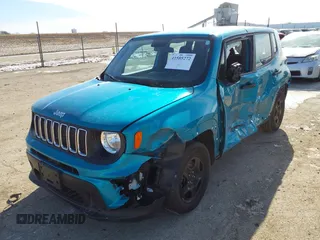 2020 Jeep Renegade Sport with VIN ZACNJAAB1LPL35899, listed as a IAAI auction lot 41585272 with 17,860 mi miles and . Bid and sale history available at carsss.com. Image 18.
