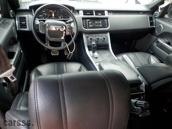 2016 Land Rover Range Rover Sport V6 HSE with VIN SALWS2PF3GA592839, listed as a Copart auction lot 85452524 with NaN miles and Salvage Title. Bid and sale history available at carsss.com. Image 8.