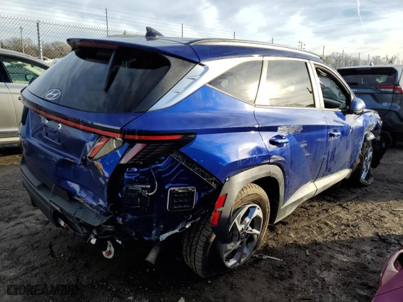 2023 Hyundai Tucson SEL with VIN 5NMJBCAEXPH217608, listed as a Copart auction lot 43210135 with 50,112 mi miles and Non Repairable. Bid and sale history available at carsss.com. Image 3.