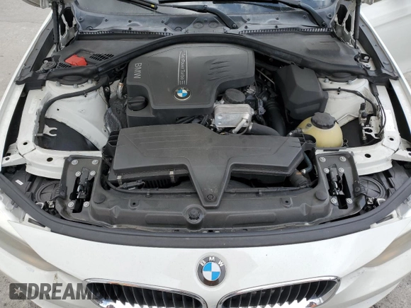 2015 BMW 3 Series 328i with VIN WBA3C1C55FK120405, listed as a Copart auction lot 54374035 with 121,411 mi miles and Salvage title. Bid and sale history available at DreamBid. Image 11.