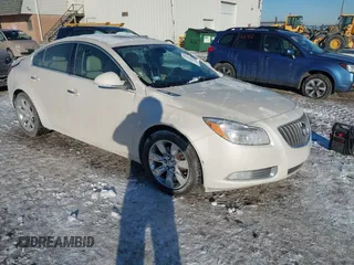 2013 Buick Regal Turbo Premium 1 with VIN 2G4GS5EV0D9186821, listed as a IAAI auction lot 41329147 with 132,985 mi miles. Bid and sale history available at carsss.com. Image 1.
