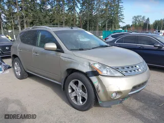 2007 Nissan Murano SL with VIN JN8AZ08W17W666444, listed as a IAAI auction lot 42037026 with 181,025 mi miles. Bid and sale history available at carsss.com. Image 1.