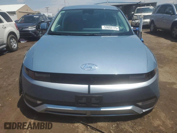 2024 Hyundai Ioniq 5 SE z VIN KM8KMDDF9RU330563, wystawiony jako Copart lot #59802775 z przebiegiem 7 689 mil mil oraz Szkoda całkowita • Salvage title. Historia ofert i sprzedaży dostępna na DreamBid. Obrazek 5.