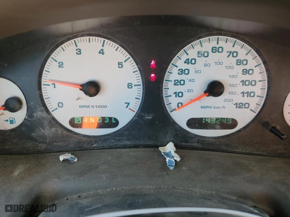 2004 Dodge Intrepid SE with VIN 2B3HD46R34H699471, listed as a Copart auction lot 46757895 with 143,249 mi miles and Salvage Title. Bid and sale history available at carsss.com. Image 9.
