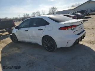 2024 Toyota Corolla SE with VIN 5YFS4MCE5RP204551, listed as a Copart auction lot 47953555 with 13,651 mi miles and Salvage Title. Bid and sale history available at carsss.com. Image 2.