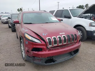 2016 Jeep Cherokee Latitude with VIN 1C4PJLCS1GW247965, listed as a IAAI auction lot 41623805 with 114,187 mi miles. Bid and sale history available at carsss.com. Image 1.
