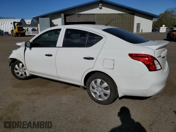 2014 Nissan Versa S Plus with VIN 3N1CN7AP4EL871886, listed as a Copart auction lot 55103865 with 132,525 mi miles and Salvage Title. Bid and sale history available at DreamBid. Image 2.
