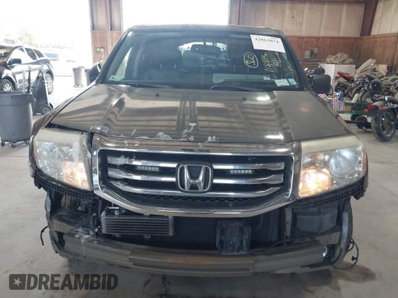 2013 Honda Pilot EX-L with VIN 5FNYF4H59DB065915, listed as a IAAI auction lot 42063074 with 118,894 mi miles. Bid and sale history available at carsss.com. Image 6.