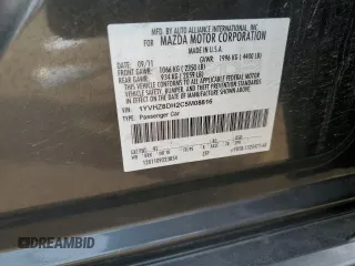 2012 Mazda 6 i Touring with VIN 1YVHZ8DH2C5M08816, listed as a Copart auction lot 61053285 with 109,738 mi miles and Salvage title. Bid and sale history available at DreamBid. Image 12.