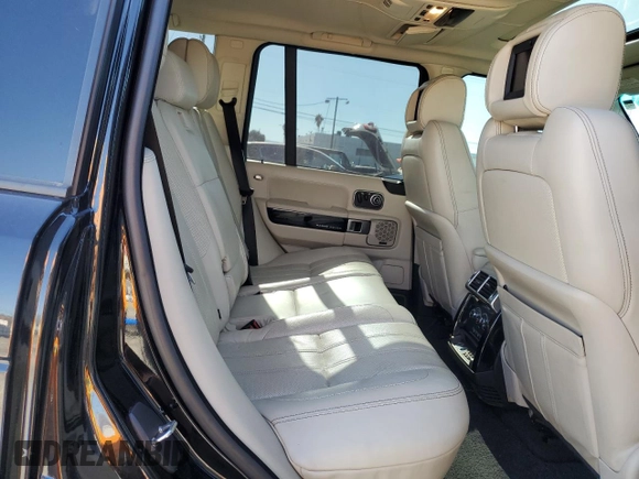 2012 Land Rover Range Rover SC Autobiography with VIN SALMP1E43CA379372, listed as a Copart auction lot 77528224 with 72,490 mi miles and Salvage title. Bid and sale history available at DreamBid. Image 11.