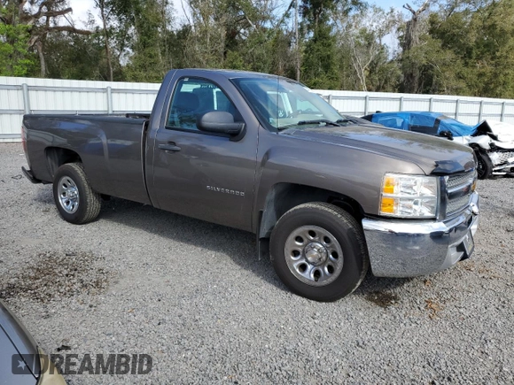 2013 Chevrolet Silverado 1500 Work Truck with VIN 1GCNCPEX5DZ258298, listed as a Copart auction lot 44751745 with 177,278 mi miles and Salvage Title. Bid and sale history available at DreamBid. Image 4.