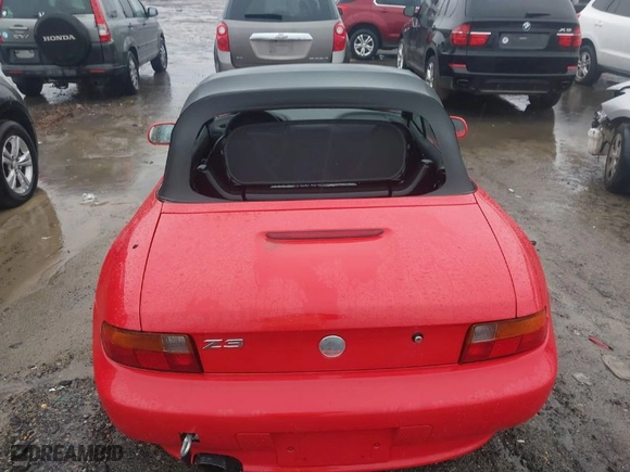 1996 BMW 3-Series Z3 with VIN 4USCH7323TLB69098, listed as a IAAI auction lot 41557656 with 67,858 mi miles. Bid and sale history available at carsss.com. Image 6.