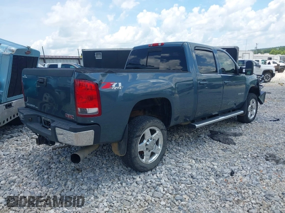 2013 GMC Sierra 2500HD SLT with VIN 1GT121E82DF189658, listed as a IAAI auction lot 42080921 with 160,616 mi miles and . Bid and sale history available at DreamBid. Image 4.