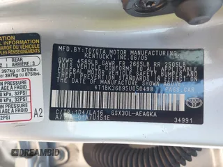 2005 Toyota Avalon XL z VIN 4T1BK36B95U050498, wystawiony jako IAAI lot #42220560 z przebiegiem 140 222 mil mil oraz . Historia ofert i sprzedaży dostępna na DreamBid. Obrazek 9.